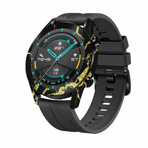 Huawei_Watch GT2_Graphite_Gold_Marble_1